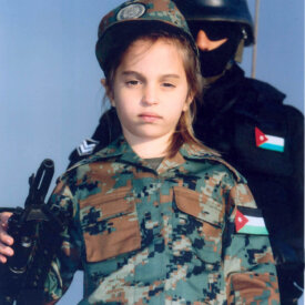 سمو الأميرة سلمى بنت عبد الله الثاني تحضر تمرينا عسكريا في المنطقة العسكرية الشمالية[1]